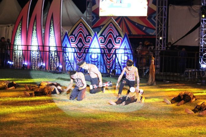 Personil TNI – Polri Jaga Ketat Pembukaan Gebyar PON XX di Merauke_6152b061612f3.jpeg